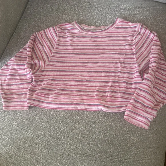 Terry cloth long sleeve Gap love shirt - Picture 1 of 2